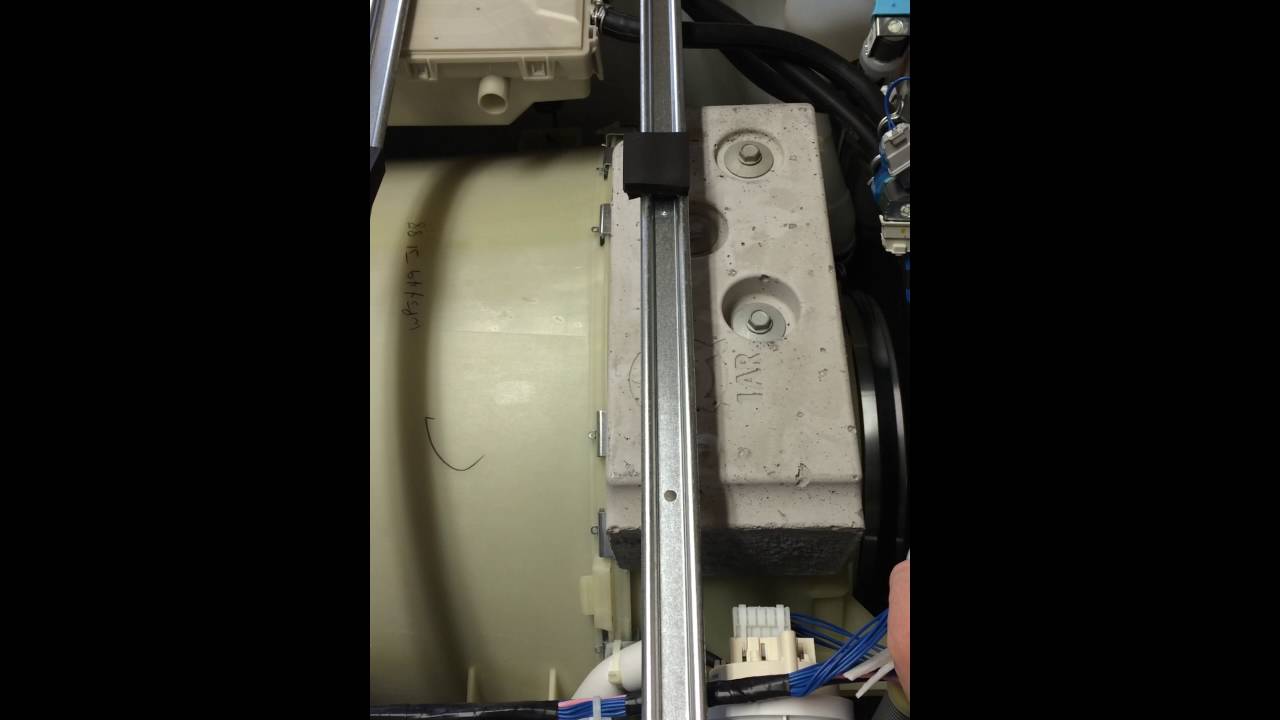 Whirlpool Duet WFW9250WW00 Wash Basket Unbalanced Clicking sound YouTube