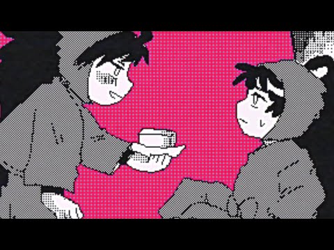 【うごメモ】【手描きRKRN】だいじょばない