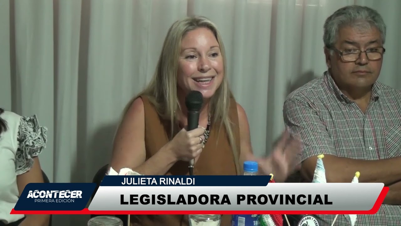 Marcos Juárez: Conferencia de prensa de autoridades provinciales por tema PAMI