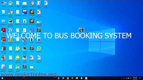 Bus Booking system in PHP