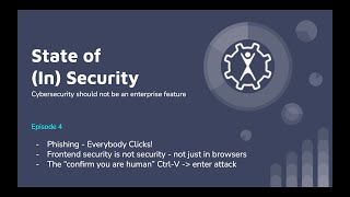 Cybersecurity podcast - State of (In) Security Ep.4