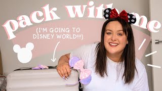 PACK WITH ME FOR DISNEY WORLD 💖🏰✨ holiday prep, outfit planning and vinted disney haul