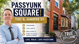 Welcome to 1161 S. Juniper Street in Passyunk Square, Philadelphia — a 2-bedroom, 2-full-bath home