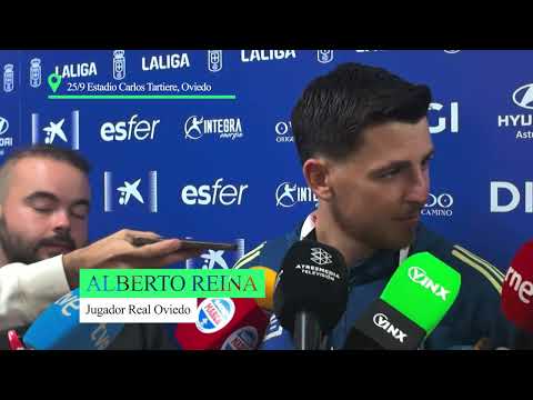 Reina, Jugador Real Oviedo, valoración partido contra F.C. Barcelona