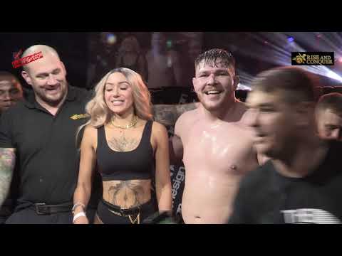 Mick Parkin vs Ashley Pollard fight footage