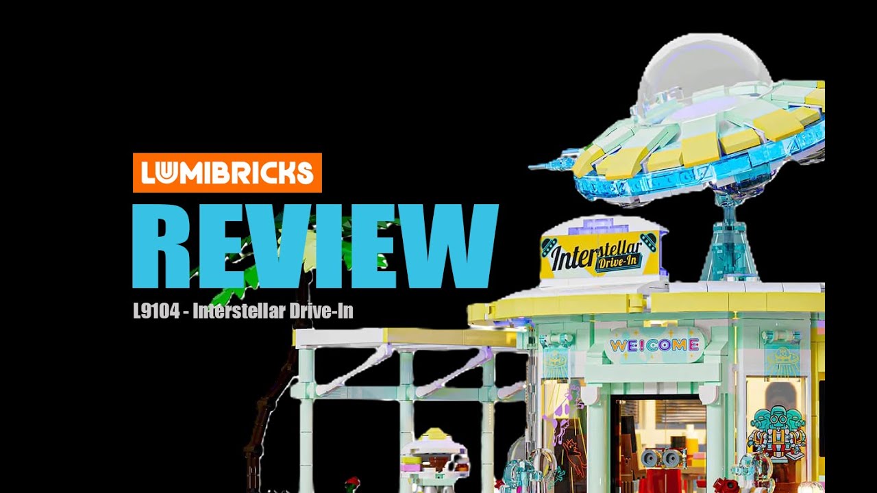 Обзор Lumibricks L9104 — ретро-научная фантастика в правильном исполнении!