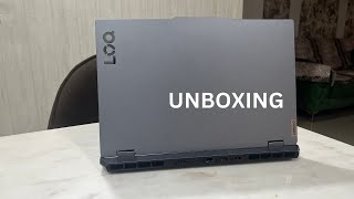 LENOVO LOQ 15 IRX9 2024 CUSTOM MODEL UNBOXING | i7 14700HX | RTX 4060