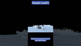 Houdini snowFx | houdini grains