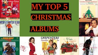 My Top 5 Christmas Albums