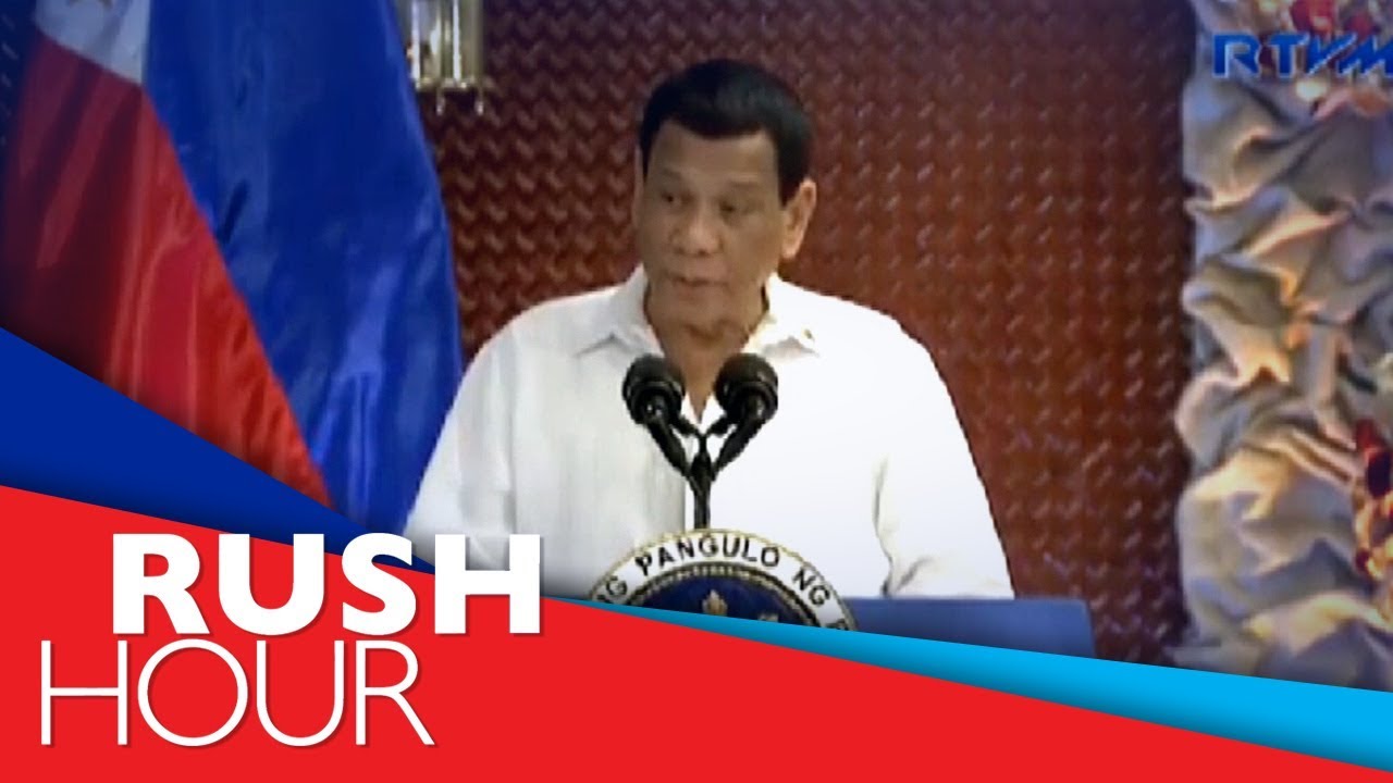 Pres. Duterte says he uses marijuana, then backtracks later