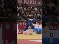 What a showman! Mammadaliyev gives the crowd what they want!🇦🇿