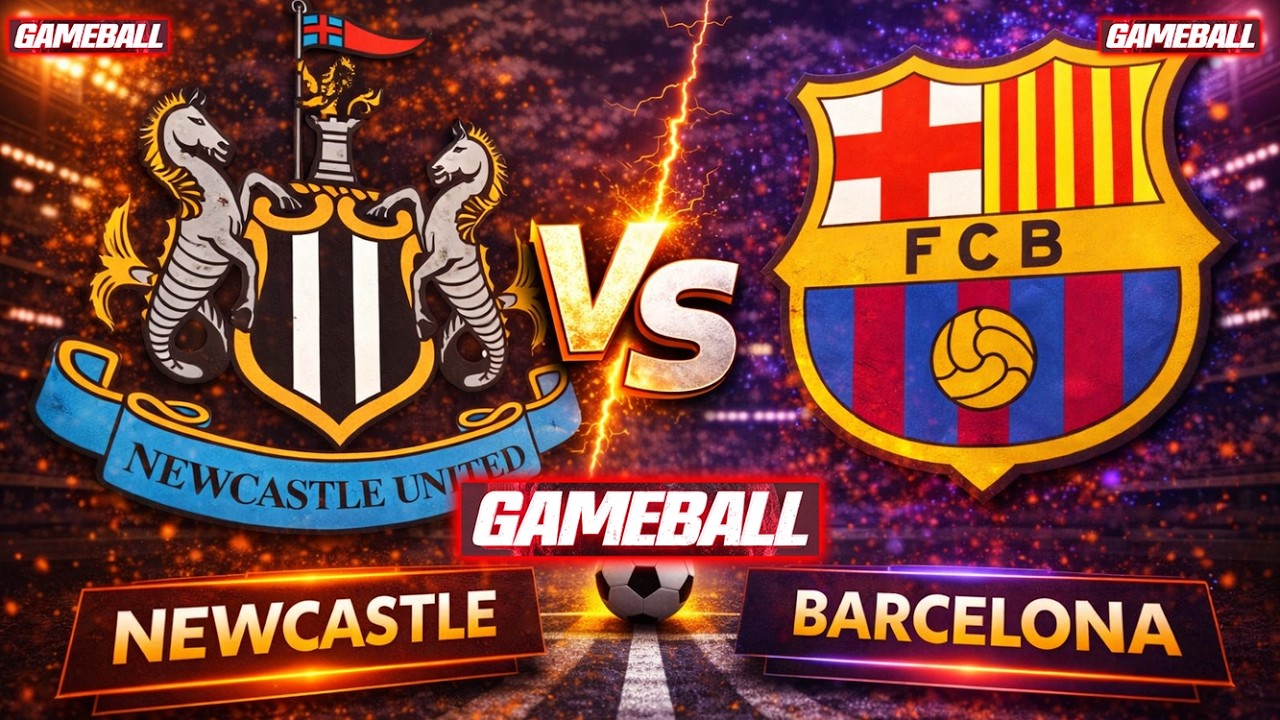 🔴LIVE : Newcastle vs Barcelona | Champions League 26 #newcastle #barcelona  #epl