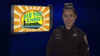 Did You Know?  Requesting a Police Report