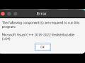 CrossOver™ Fixing Visual C++ issue / Microsoft Visual C++ 2015-2022 Redistributable(X64)  | MacOS