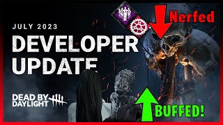 The Onryo and Hag Buffs, Perk Changes, And Map Changes | DBD Dev Update July