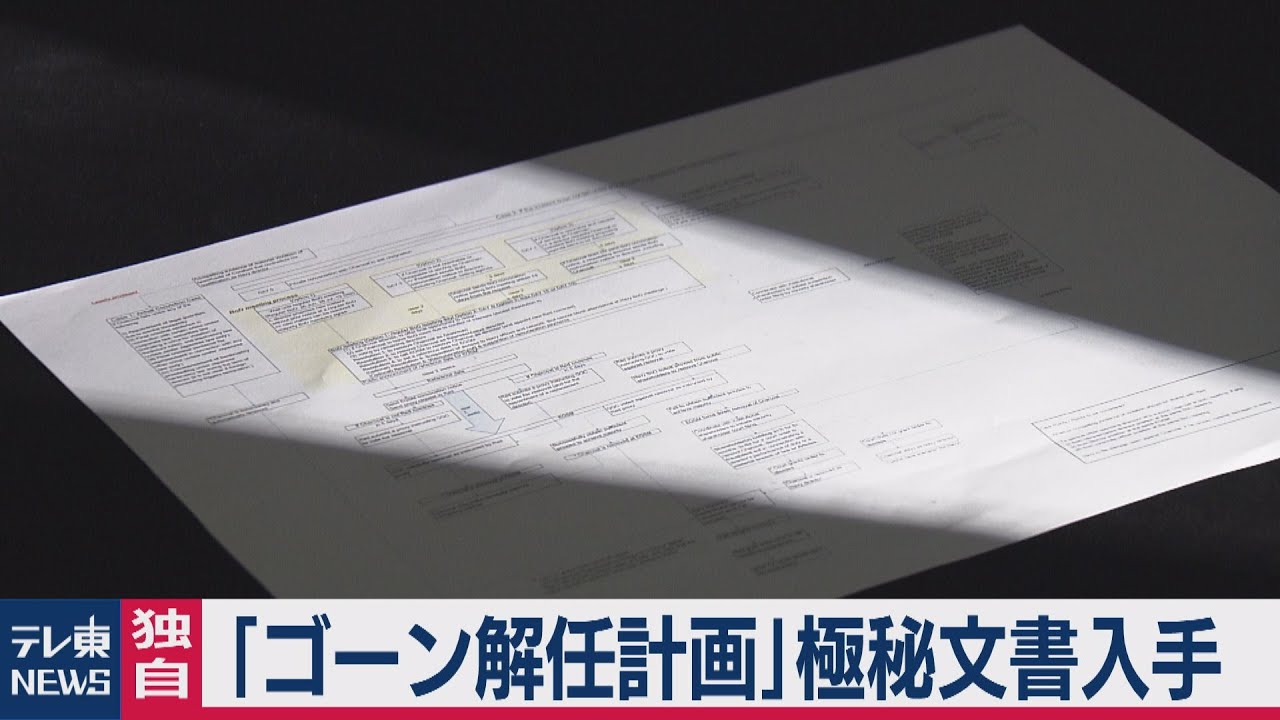 事件のキーマンが初出廷 日産 ゴーン解任計画 極秘文書を入手 Youtube