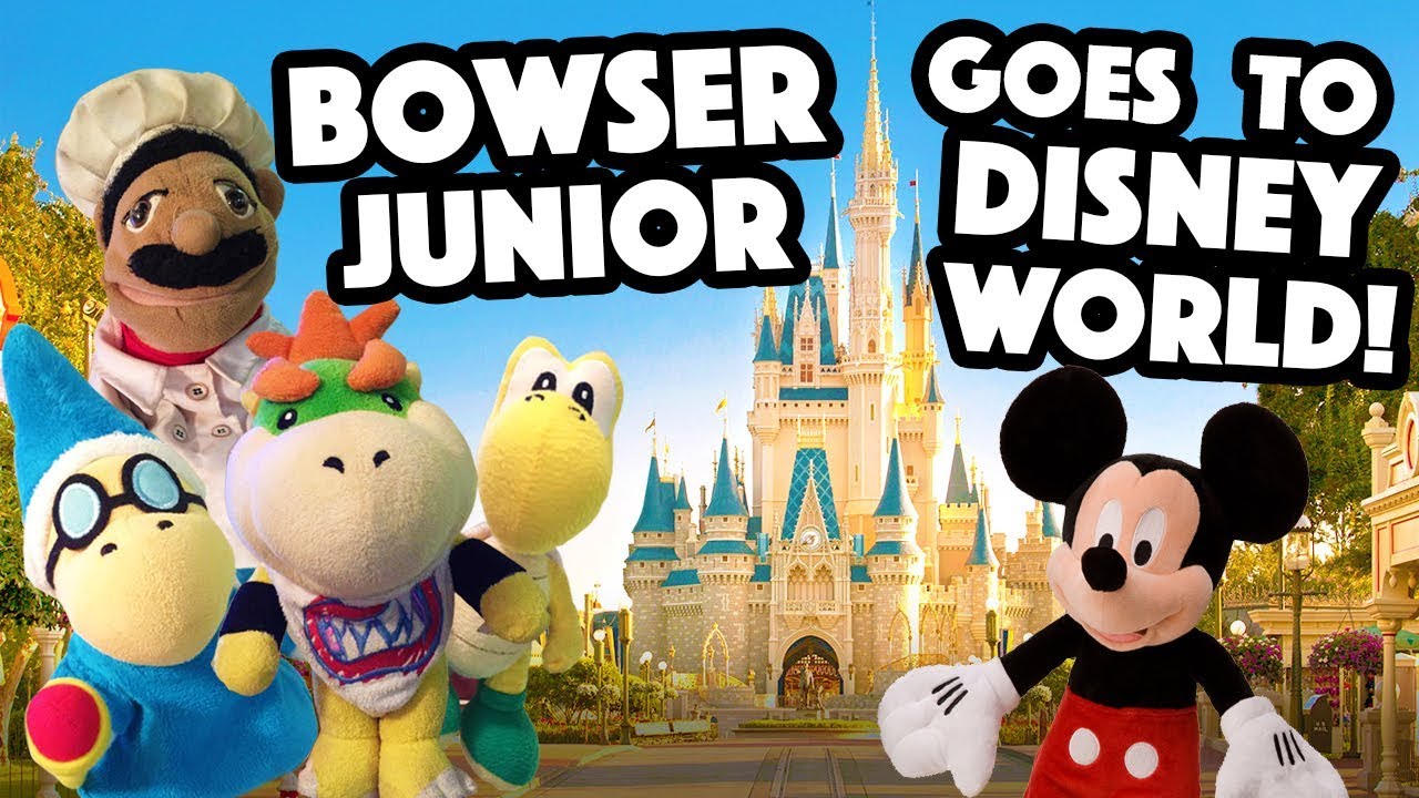 SML Movie Archives: Bowser Junior Goes To Disney World! Part 1