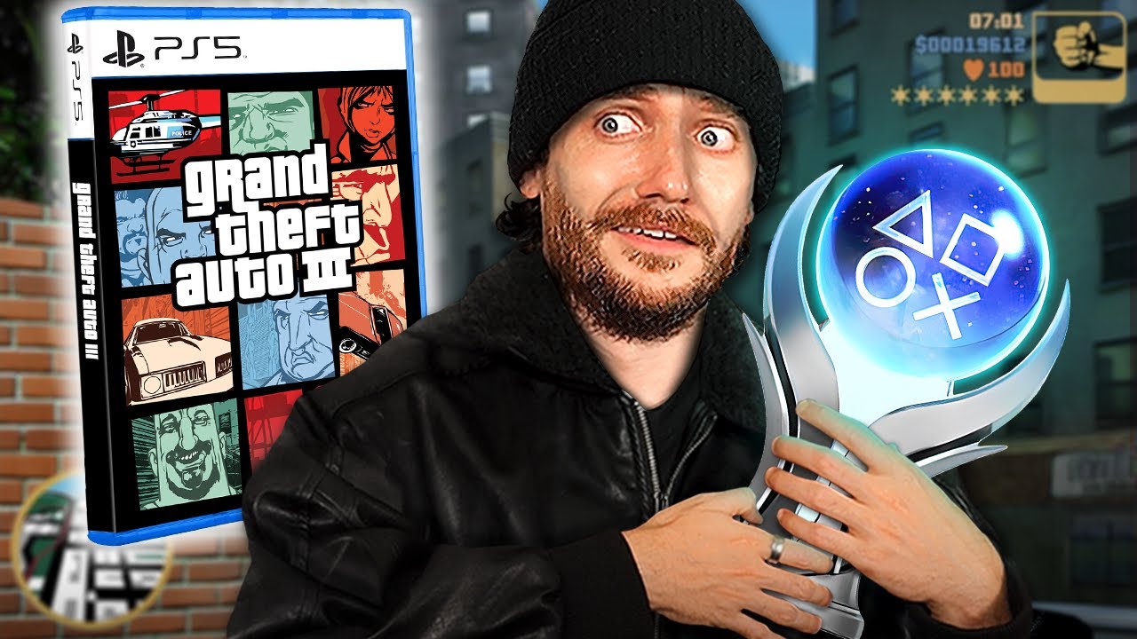 GTA 3's PLATINUM Trophy but, I NEARLY QUIT?
