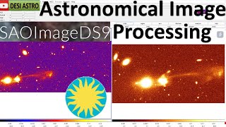 PART-3: DS9  Tutorials: HOW TO CROP FITS IMAGE|  VISUALIZE  ASTRONOMICAL  DATA ANALYSIS & PROCESSING