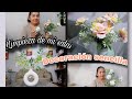 ¡Limpieza de mi sala! /¡Decoración fácil y sencilla! ✨🤗