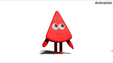 (OLD VIDEO) Colourblocks Animation: Colourblock Red