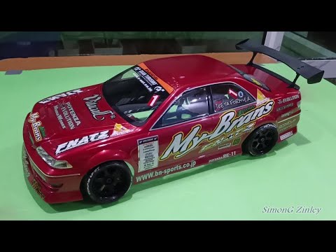 Rc Drift Body Shell Yokomo Team22 FNATZ JZX100 Mark II | Paint +