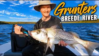 GRUNTER ACTION ON THE BREEDE #fishing