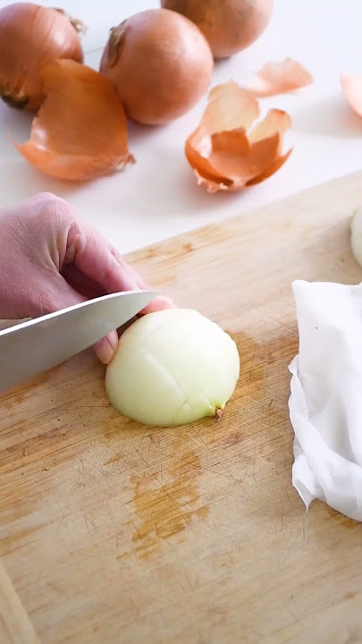 9 Ways to Chop an Onion without Shedding Tears