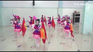 Lomba Virtual Colour Guard bendera Drumband Tk Al Ikhlas Sby