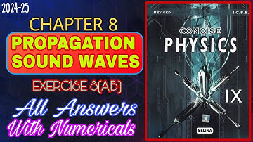 Propagation Of Sound Waves | Class 9 | Physics Chapter 8 | All Answers | 2024-25