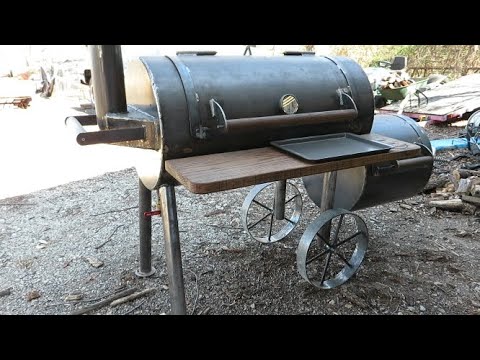 smoking ribs on my diy smoker build