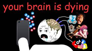 how to actually STOP Doomscrolling in 15 mins (explained by a stickfigure)