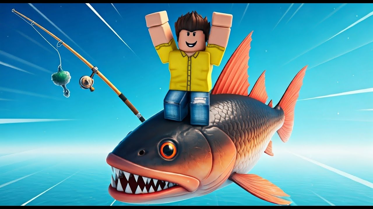 Catching Monster Fish In FISCH Roblox - YouTube