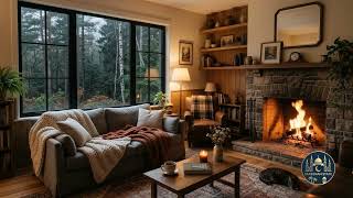 Rain & Fireplace Sounds with Salawat Reminders | 2-Hour Cozy Ambience for Work & Study screenshot 5