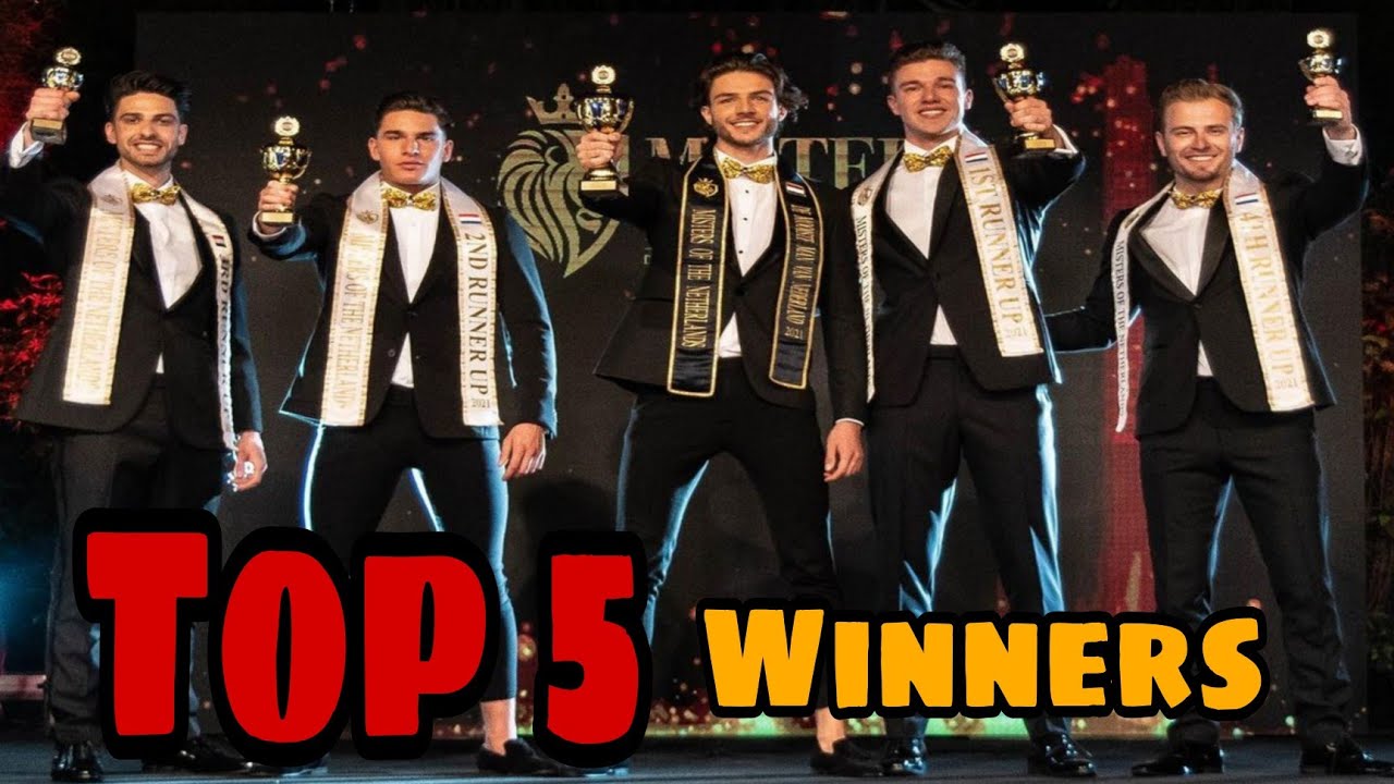 Misters of the Netherlands 2021 Winners