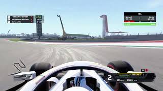 F1 2020 : Zeitfahren : Williams Racing : Grad Prix USA kurz