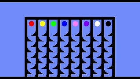 Proliferation Team Marble Race in Algodoo