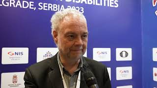 Interview with GM Thomas Luther | FIDE Chess Olympiad for People with Disabilities