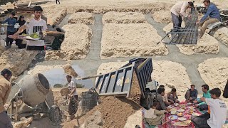 Building the Dream! Master Builders Join to Prepare Our House Foundation 🏠💪