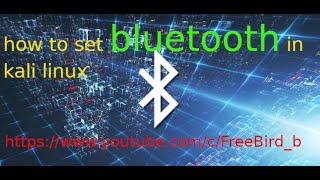 how to fix bluetooth on kali linux 2020
