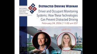 Driver and Occupant Monitoring Systems (NDDC webinar full replay)