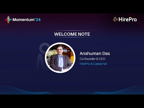 Welcome Note by Anshuman Das