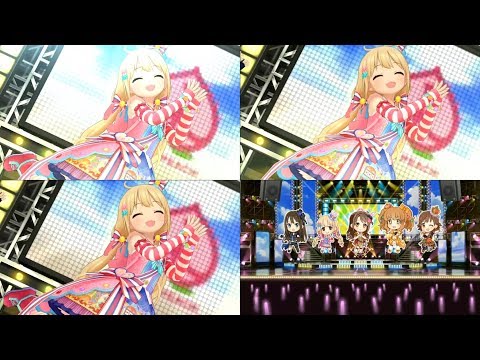 【デレステMV比較動画】LOVE&PEACH　3Dリッチ標準軽量2D　正規メンバー
