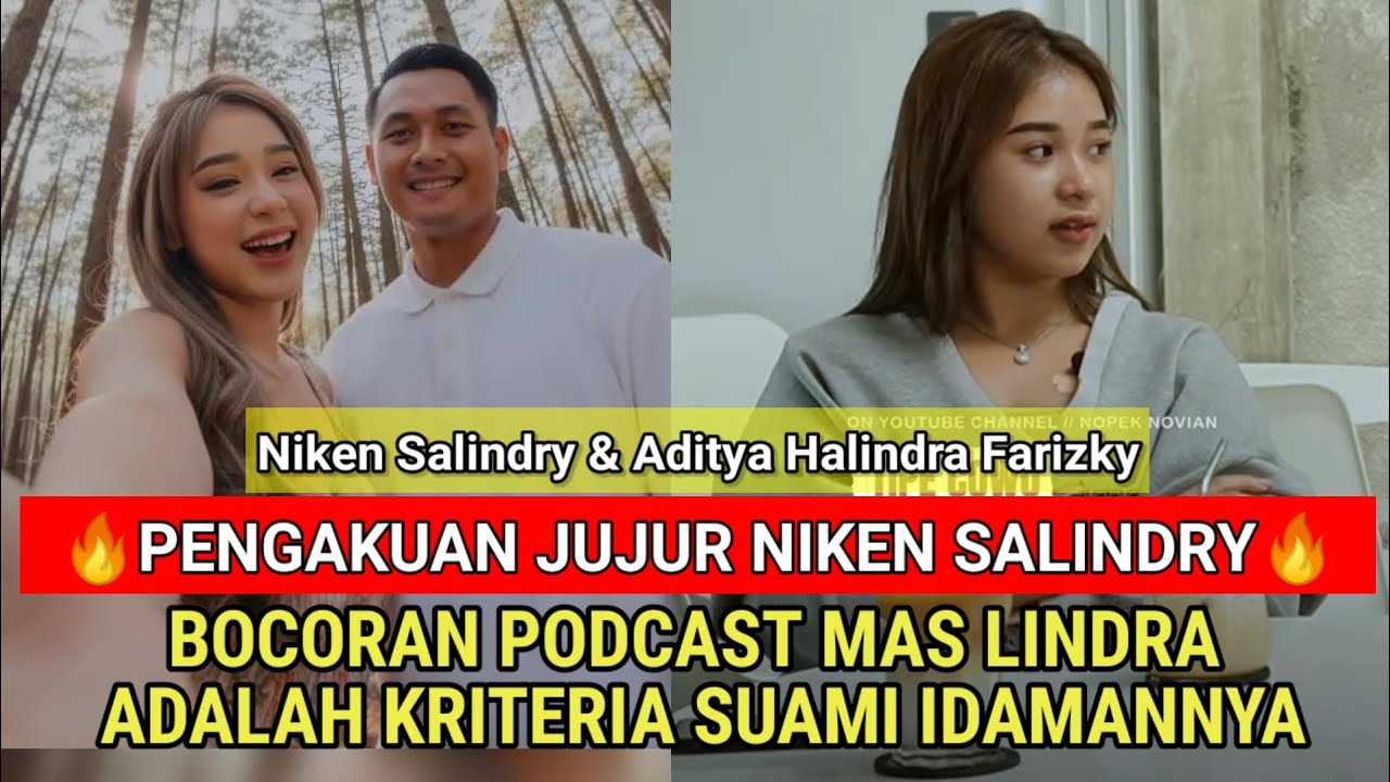 NIKEN SALINDRY MENGAKU MAS LINDRA ADALAH KRITERIA SUAMI IDAMANNYA