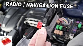 KIA OPTIMA RADIO NAVIGATION FUSE LOCATION REPLACEMENT