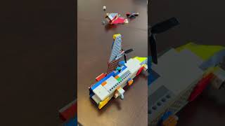 Lego Fedex Dash 8 Flight Crash On Runway