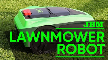 Autonomous and wireless JBM LAWNMOWER ROBOT, ideal for the GRASS OF YOUR GARDEN (52598)