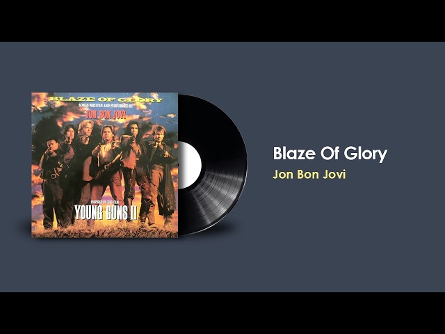 Blaze Of Glory - Jon Bon Jovi (1990) - YouTube