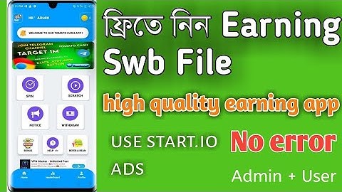 Video title : Free Earning Swb file. high quality earning app. Md Jobaid Islam