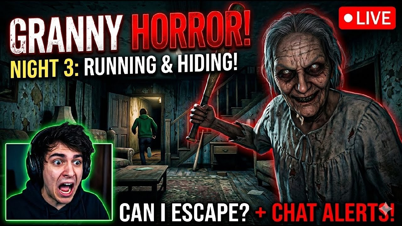 Granny horror gameplay ☠💀👻